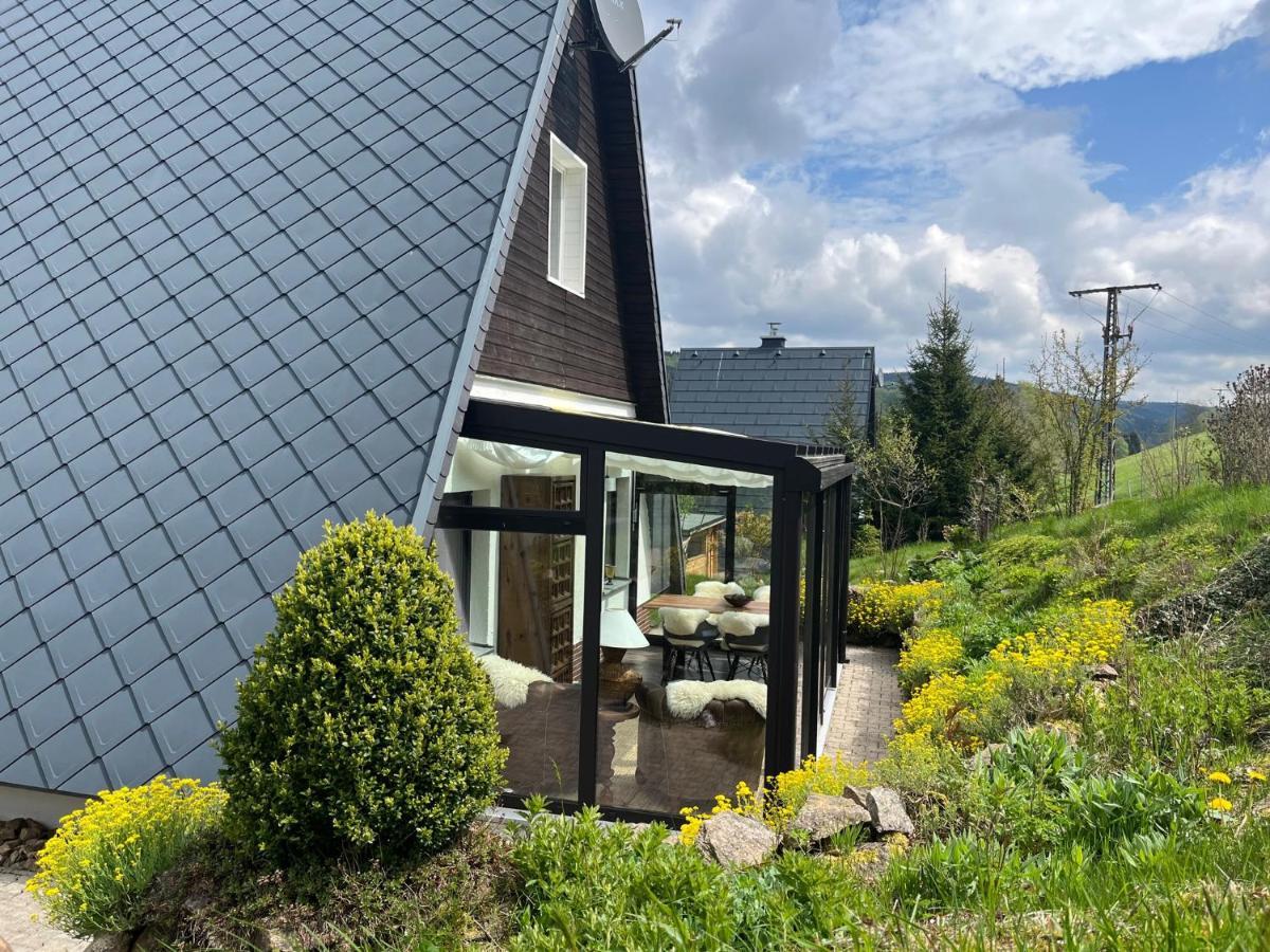 Fluegels Rebi-Baude Villa Rechenberg-Bienenmuhle Bagian luar foto