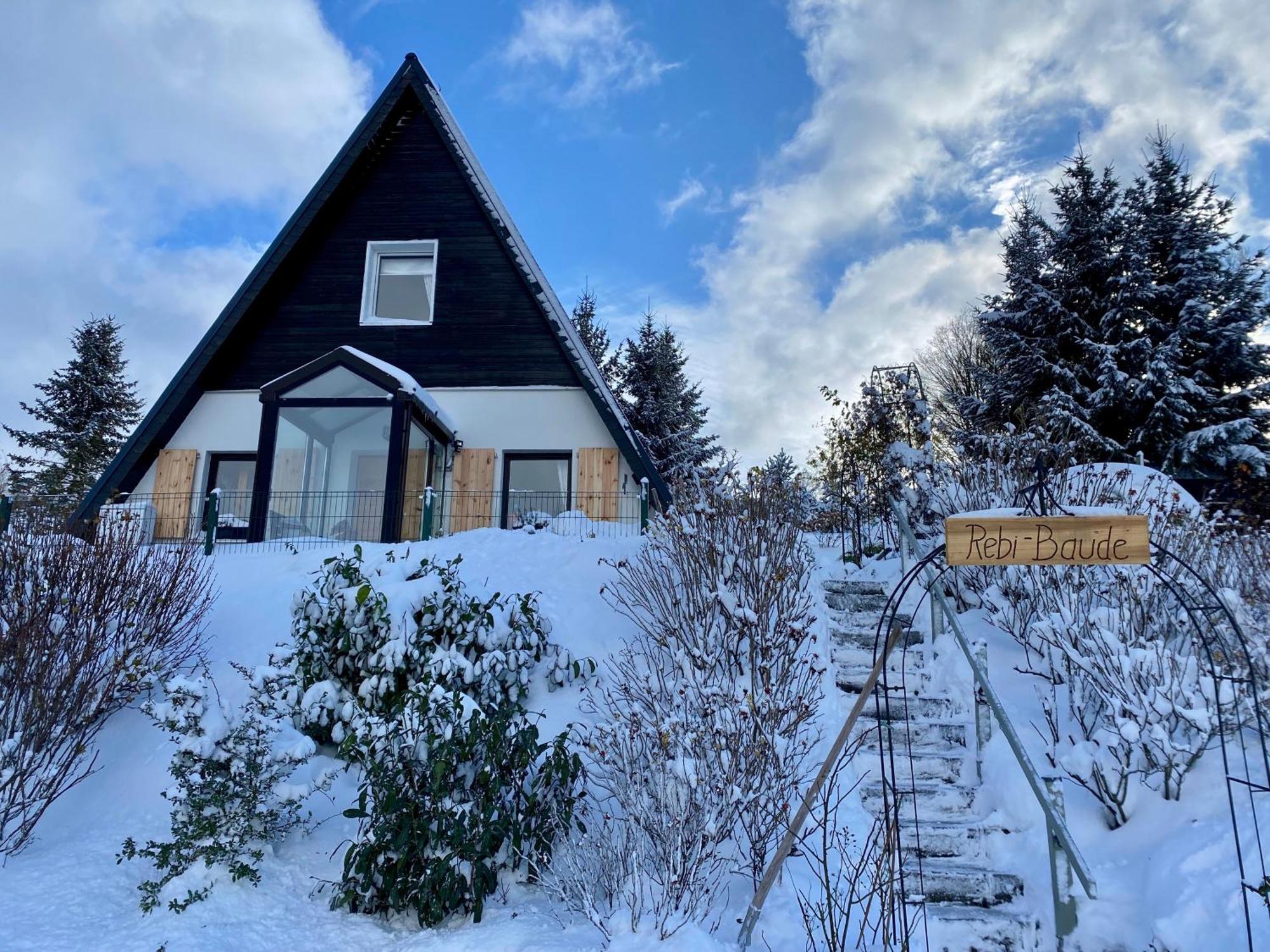 Fluegels Rebi-Baude Villa Rechenberg-Bienenmuhle Bagian luar foto