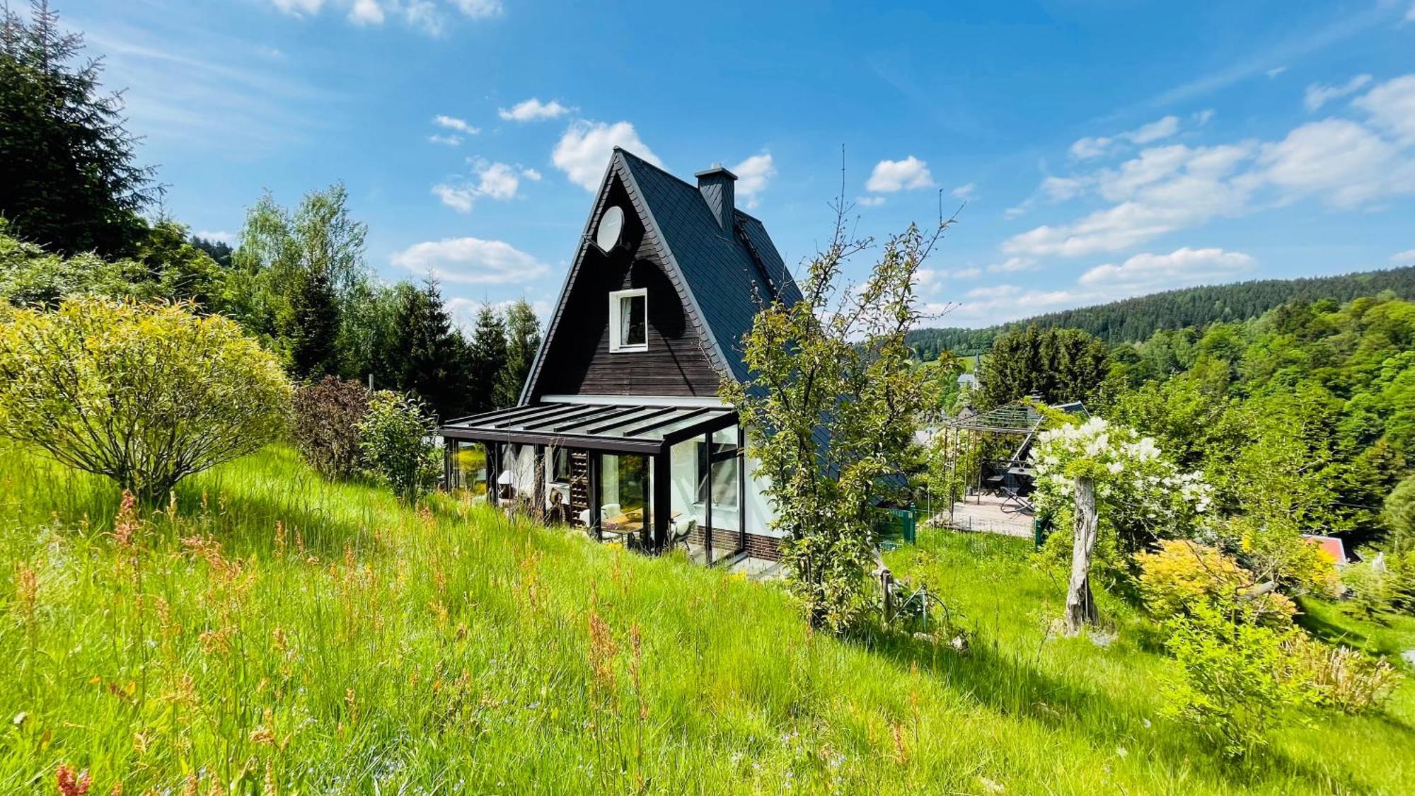 Fluegels Rebi-Baude Villa Rechenberg-Bienenmuhle Bagian luar foto