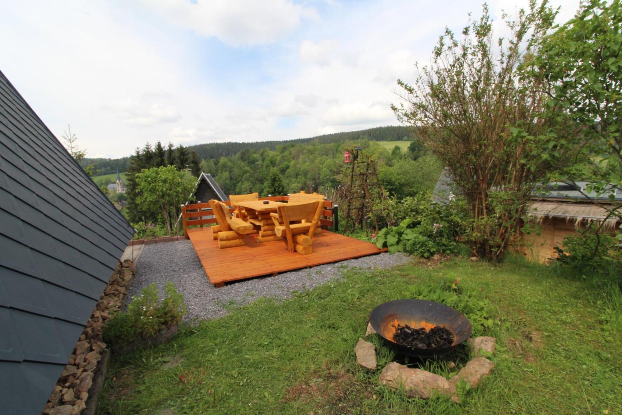 Fluegels Rebi-Baude Villa Rechenberg-Bienenmuhle Bagian luar foto
